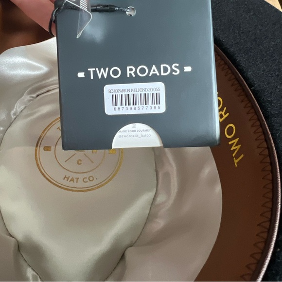 NEVER WORN! BRAND NEW IN BOX Limited Edition Gigi Pip x Two Roads Black Hat - Picture 8 of 11